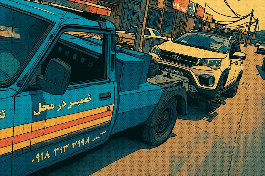 شماره تماس فوری امداد خودرو همدان